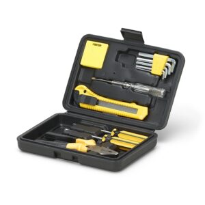 Kit ferramenta 11 peças em estojo plástico personalizado