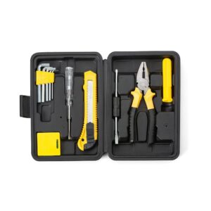 Kit ferramenta 11 peças em estojo plástico personalizado