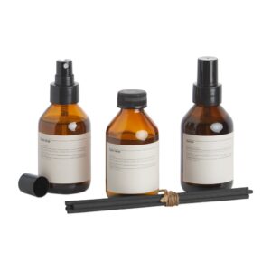Kit aromas para ambiente cedro verde 3 peças personalizado