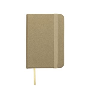 Caderneta de bolso 7x10cm sintética brilhante personalizada