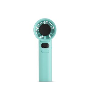 Mini ventilador recarregável em plástico e metal personalizado
