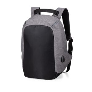 Mochila antifurto anatômica USB 24 litros personalizada