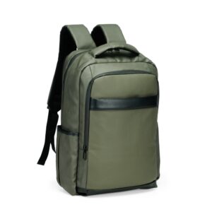 Mochila em couro sintético USB 26 litros personalizada