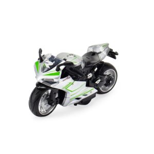 Moto esportiva em miniatura personalizada