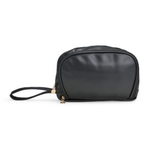Necessaire couro sintético com divisórias personalizada