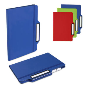 Caderno A5 capa em PU com lápis infinito personalizado