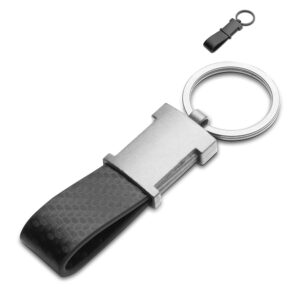 Chaveiro em metal fosco com PU personalizado