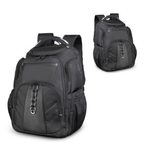 Mochila premium para notebook com compartimento para óculos personalizada