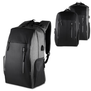 Mochila para notebook em poliéster 300D 24 litros personalizada