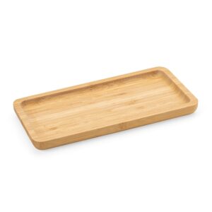 Petisqueira retangular em bambu 26x13 personalizada