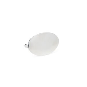 Plaquinha metálica oval personalizada
