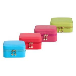 Porta joias com zíper coração personalizado