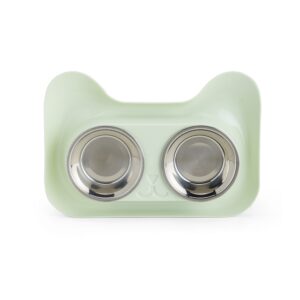 Tigela dupla inox para pet personalizada