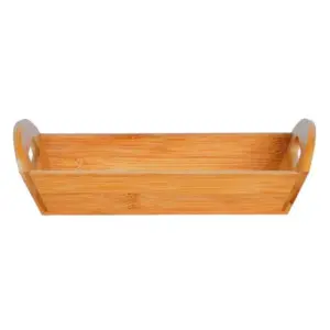 Bandeja em bambu para pães personalizada