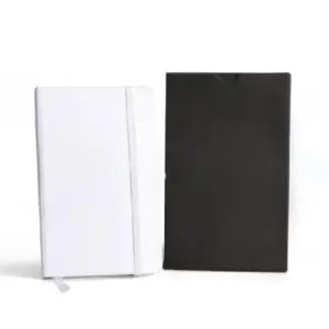 Caderneta de bolso 10x16cm personalizada - branca