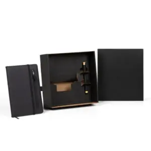 Kit caderno 21x14cm com caneta touch personalizado