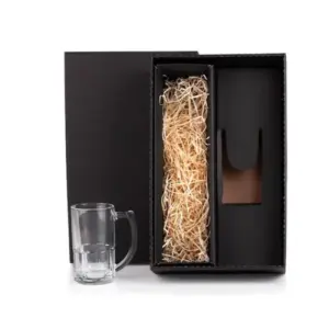 Caneca de vidro para chopp 340ml personalizada
