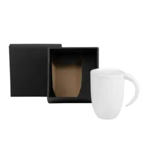 Caneca em cerâmica branca 350ml personalizada