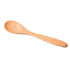 Colher em bambu 18cm personalizada