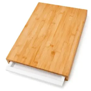 Conjunto para cozinha em bambu e polipropileno 2 peças personalizado