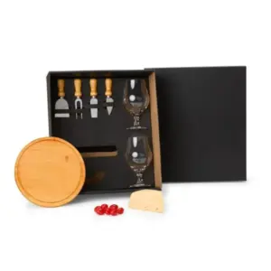 Conjunto para queijo e cerveja 7 peças personalizado