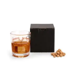 Copo americano para drinks em vidro 315ml personalizado