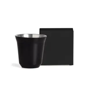 Copo para café em inox 60ml personalizado