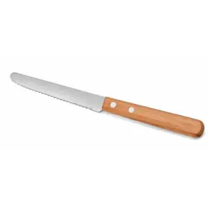 Faca para frutas em madeira e inox 4 polegadas personalizada