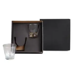 Jogo 2 copos de vidro para caipirinha 350ml personalizado
