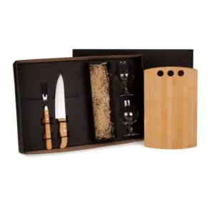 Kit churrasco e cerveja 5 peças personalizado