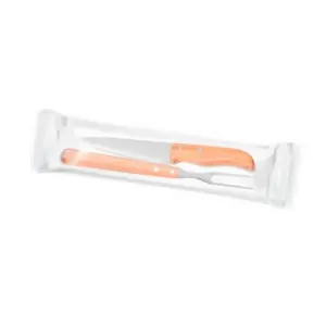 Kit garfo e faca 7 polegadas em madeira e inox personalizado