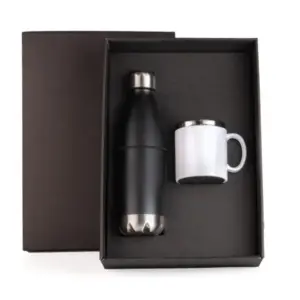 Kit garrafa e caneca 2 peças personalizado