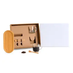 Kit para café 5 peças personalizado