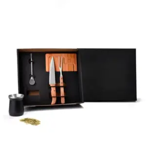 Kit para churrasco chimarrão e tereré 5 peças personalizado