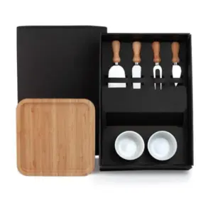 Kit para petisco e queijo 7 peças personalizado