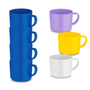 Kit xícaras em RPET microondas personalizado