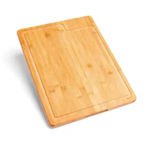Tábua para churrasco em bambu premium 40x30cm personalizada
