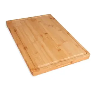 Tábua para churrasco em bambu premium 49x35cm personalizada