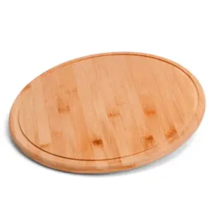 Tábua para pizza em bambu supreme 30cm personalizada